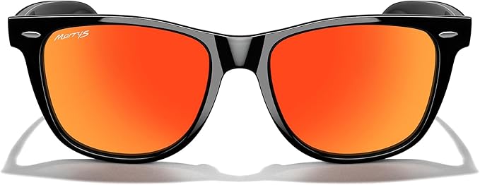 MERRY'S Classic Square Shape Polarized Sunglasses for Womens Mens Retro Designer UV400 Sun Glasses S6140