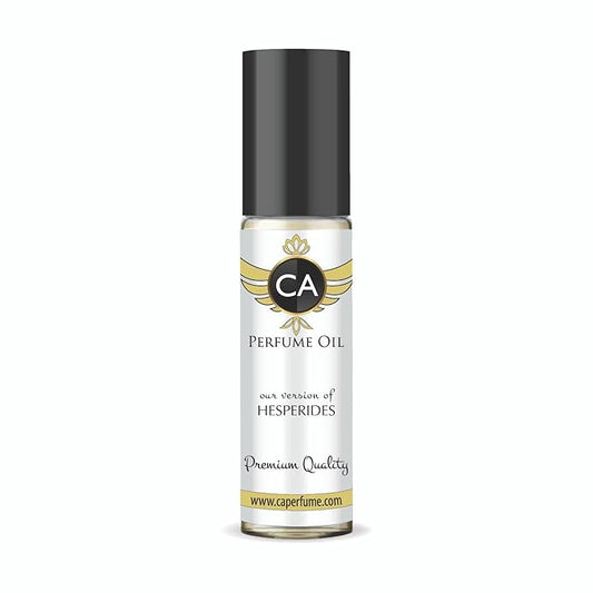 CA Perfume Impression of Hesperides Unisex Fragrance Oil Aromatic Scent Long Lasting Perfumes for Women & Men Travel Size TSA Ready Mini Parfum Body Oil Roll-on 0.33 Fl Oz 10ml