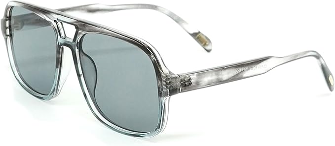 Retro Aviator Sunglasses for Women Men Trendy Classic 70s Square Aviator Sun Glasses Vintage Shades