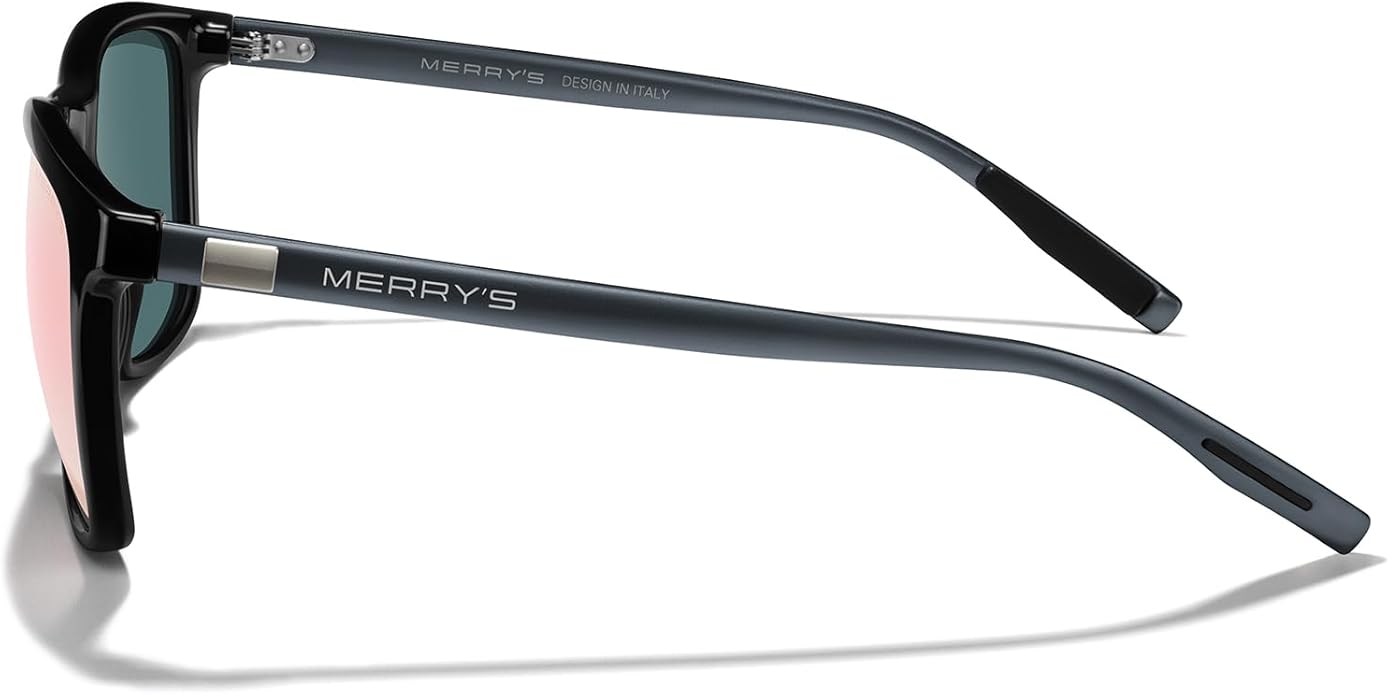 MERRY'S Unisex Polarized Aluminum Sunglasses Vintage Sun Glasses For Men/Women S8286