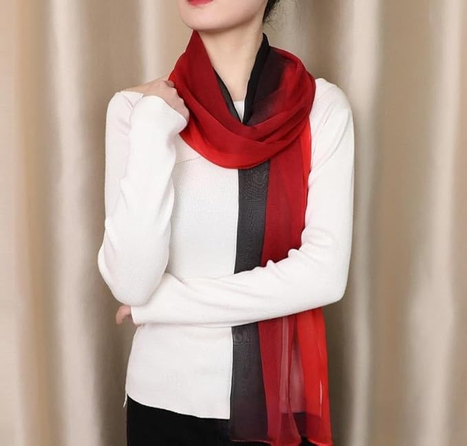 Xyueanlo Scarfs for Women Lightweight Fashion Floral Printed Scarves Neck Scarf Sunscreen Wraps Shawls