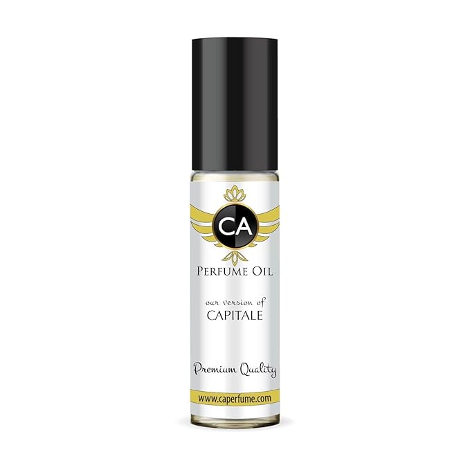 CA Perfume Impression of Capitale Unisex Fragrance Oil Chypre Floral Scent Long Lasting Perfumes for Women & Men Travel Size TSA Ready Mini Parfum Body Oil Roll-on 0.33 Fl Oz 10ml