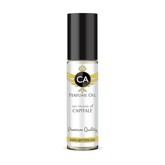 CA Perfume Impression of Capitale Unisex Fragrance Oil Chypre Floral Scent Long Lasting Perfumes for Women & Men Travel Size TSA Ready Mini Parfum Body Oil Roll-on 0.33 Fl Oz 10ml