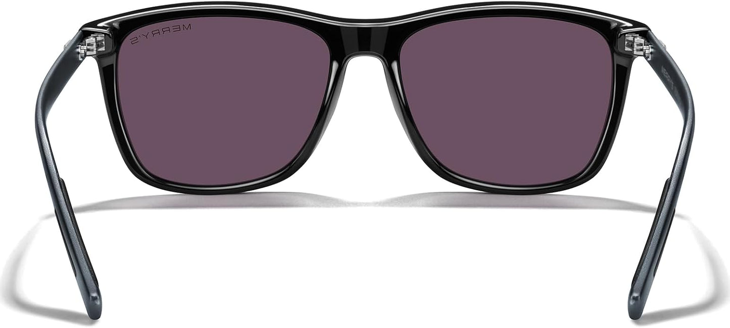 MERRY'S Unisex Polarized Aluminum Sunglasses Vintage Sun Glasses For Men/Women S8286