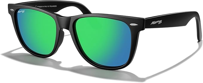 MERRY'S Classic Square Shape Polarized Sunglasses for Womens Mens Retro Designer UV400 Sun Glasses S6140