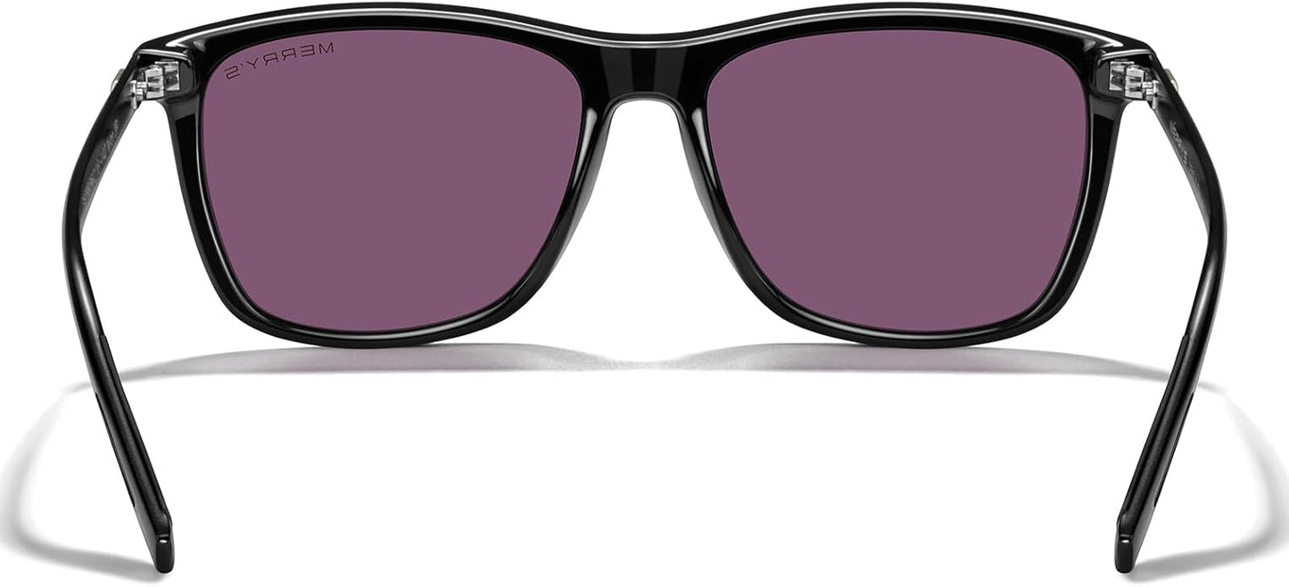 MERRY'S Unisex Polarized Aluminum Sunglasses Vintage Sun Glasses For Men/Women S8286