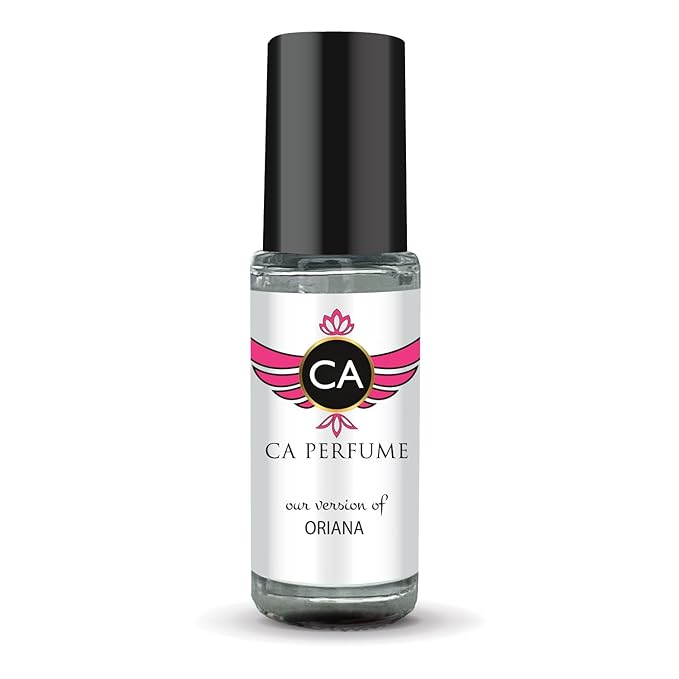CA Perfume Impression of Oriana for Women Perfume Oil Floral Fruity Gourmand Scent Long Lasting Perfumes for Women Travel Size Mini Perfume Sample TSA Ready Body Oil Roll-on 0.14 Fl Oz 4ml
