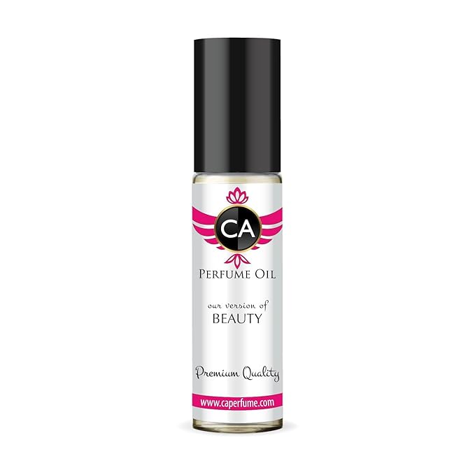 CA Perfume Impression of Beauty for Women Fragrance Oil Floral Scent Long Lasting Perfumes for Women Travel Size TSA Ready Mini Parfum Body Oil Roll-on 0.33 Fl Oz 10ml