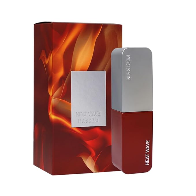 NASEEM Heat Wave for Men – 80ml Long-Lasting Spicy-Aromatic Perfume with Black Pepper, Elemi, Bergamot, Grapefruit, Lavandin, Cedarwood, Vetiver & Ambergris – Bold & Invigorating Masculine Fragrance