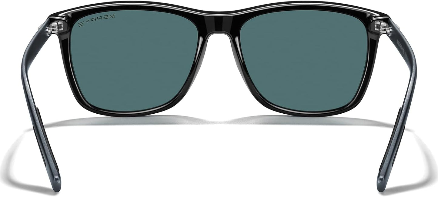 MERRY'S Unisex Polarized Aluminum Sunglasses Vintage Sun Glasses For Men/Women S8286