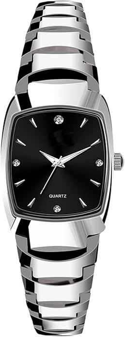 BESTKANG Watches for Women Small Square Face Ladies Watches Waterproof Tungsten Steel Dainty Dress Rectangle Exquisite Female Womens Bracelet Watch