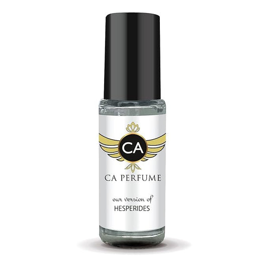 CA Perfume Impression of Hesperides Unisex Perfume Oil Aromatic Scent Long Lasting Fragrance for Women and Men Travel Size Mini Perfume Sample TSA Ready Body Oil Roll-on 0.14 Fl Oz 4ml