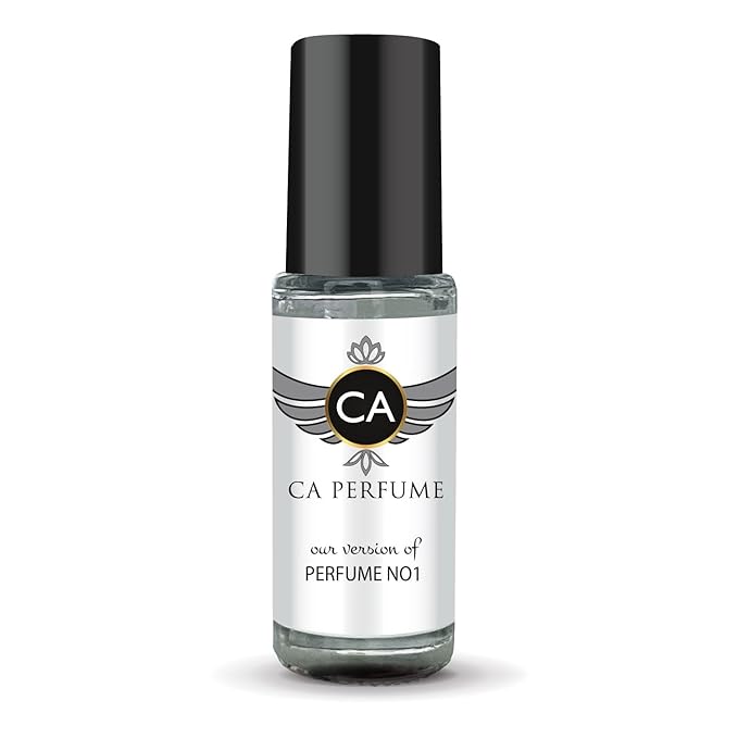 CA Perfume Impression of Perfume No1 for Women Fragrance Oil Floral Scent Long Lasting Perfumes for Women Travel Size TSA Ready Mini Parfum Body Oil Roll-on 0.14 Fl Oz 4ml