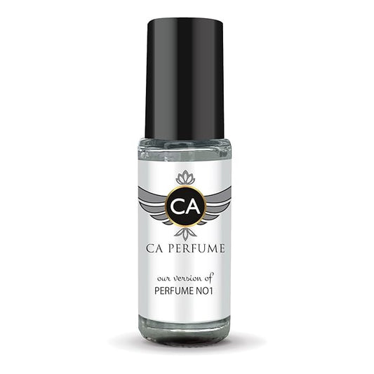 CA Perfume Impression of Perfume No1 for Women Fragrance Oil Floral Scent Long Lasting Perfumes for Women Travel Size TSA Ready Mini Parfum Body Oil Roll-on 0.14 Fl Oz 4ml