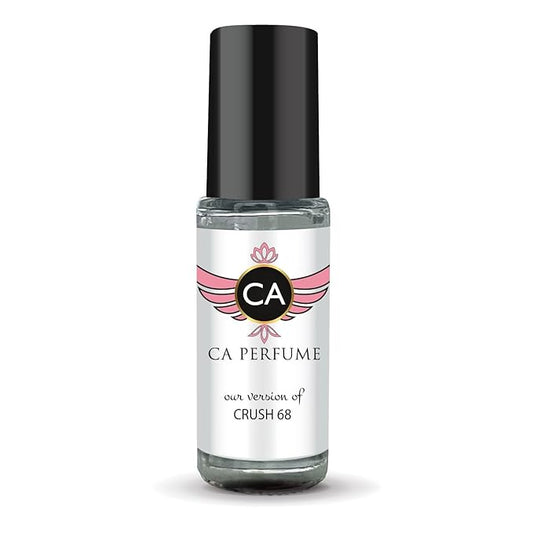 CA Perfume Impression of Crush 68 for Women Fragrance Oil Floral Fruity Scent Long Lasting Perfumes for Women Travel Size TSA Ready Mini Parfum Body Oil Roll-on 0.14 Fl Oz 4ml
