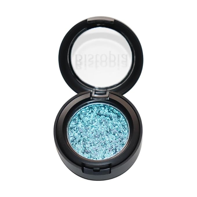 Bistopia Glitter Eyeshadow Collection, 14 Shades, Shimmer Pressed Powder, Metallic and Iridescent Colors (Stellar)