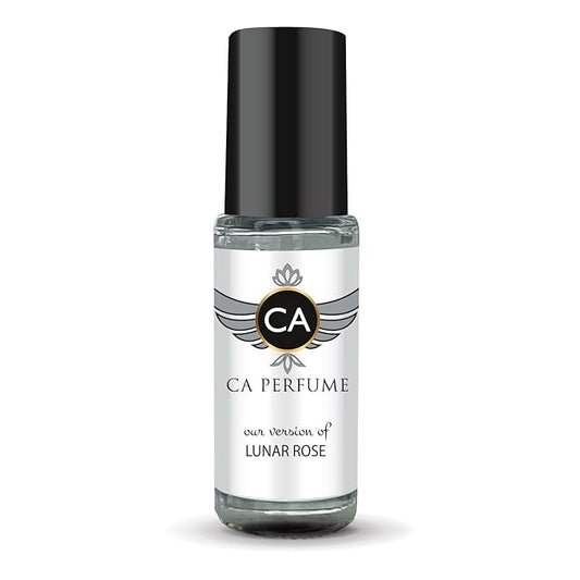 CA Perfume Impression of Lunar Rose for Men Perfume Oil Citrus Aromatic Scent Long Lasting Cologne for Men Travel Size Mini Perfume Sample TSA Ready Body Oil Roll-on 0.14 Fl Oz 4ml
