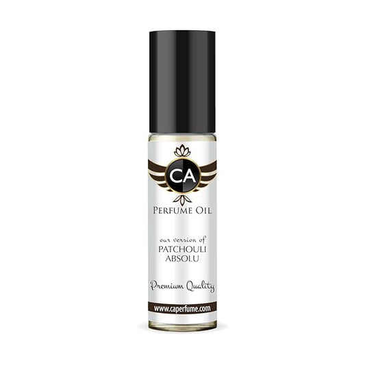 CA Perfume Impression of Patchouli Absolu Unisex Fragrance Oil Woody Scent Long Lasting Perfumes for Women & Men Travel Size TSA Ready Mini Parfum Body Oil Roll-on 0.33 Fl Oz 10ml