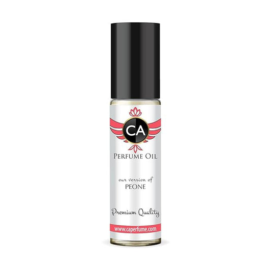 CA Perfume Impression of Peone for Women Fragrance Oil Floral Scent Long Lasting Perfumes for Women Travel Size TSA Ready Mini Parfum Body Oil Roll-on 0.33 Fl Oz 10ml