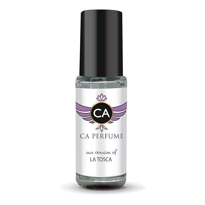 CA Perfume Impression of La Tosca for Women Fragrance Oil Chypre Floral Scent Long Lasting Perfumes for Women Travel Size TSA Ready Mini Parfum Body Oil Roll-on 0.14 Fl Oz 4ml