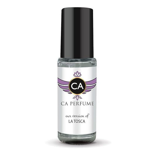 CA Perfume Impression of La Tosca for Women Fragrance Oil Chypre Floral Scent Long Lasting Perfumes for Women Travel Size TSA Ready Mini Parfum Body Oil Roll-on 0.14 Fl Oz 4ml