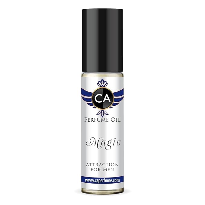 CA Perfume Magic Attraction For Men Pheromone Infused Body Oil Perfume To Attract Women & Instinct Aphrodisiac 0.33 fl oz / 10ml