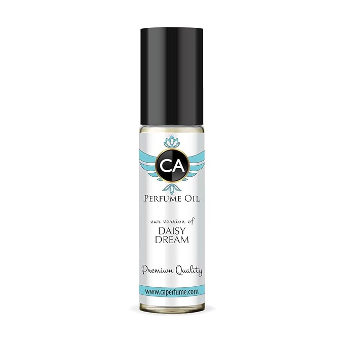 CA Perfume Impression of Daisy Dream for Women Eau De Parfum Floral Fruity Scent Long Lasting Perfumes for Women Travel Size TSA Ready for Day and Night Wear 0.33 Fl Oz 10ml