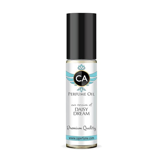 CA Perfume Impression of Daisy Dream for Women Eau De Parfum Floral Fruity Scent Long Lasting Perfumes for Women Travel Size TSA Ready for Day and Night Wear 0.33 Fl Oz 10ml