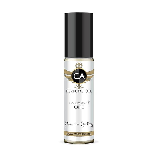 CA Perfume Impression of One Unisex Eau De Parfum Woody Scent Long Lasting Unisex Fragrance Travel Size TSA Ready for Day and Night Wear 0.33 Fl Oz 10ml