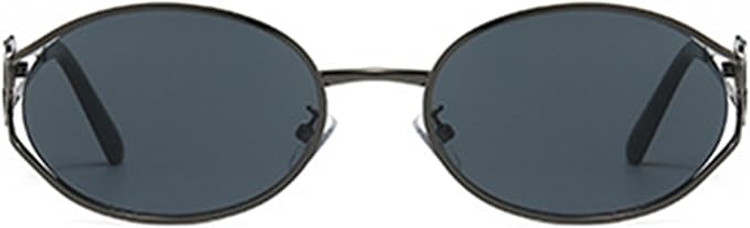 bullabulling Y2k Sunglasses For Women Men Round Vintage glasses Fashion Heart Metal Sunglass Round Retro Eyewear