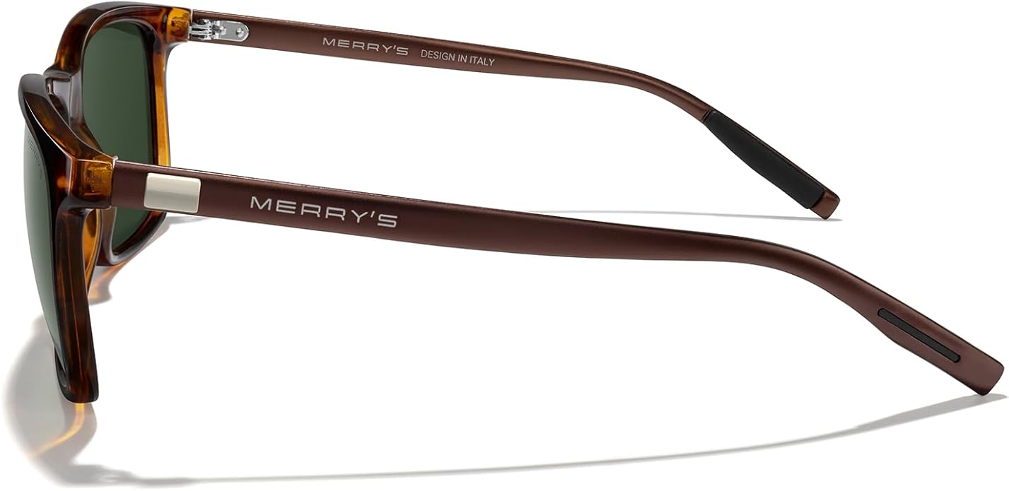 MERRY'S Unisex Polarized Aluminum Sunglasses Vintage Sun Glasses For Men/Women S8286