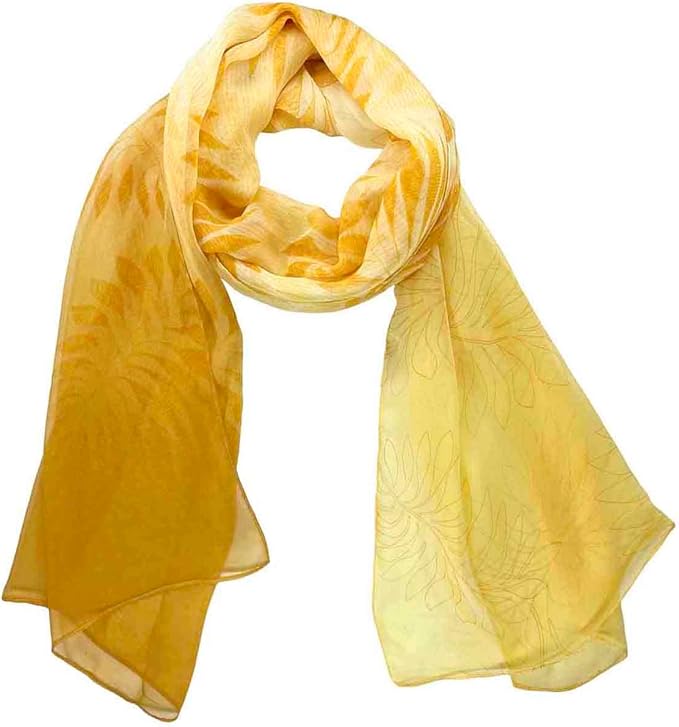Xyueanlo Scarfs for Women Lightweight Scarves Fashion Print Floral Pattern Scarf Shawls