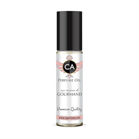 CA Perfume Originals Gourmand Unisex Fragrance Oil Gourmand Scent Long Lasting Perfumes for Women & Men Travel Size TSA Ready Mini Parfum Body Oil Roll-on 0.33 Fl Oz 10ml