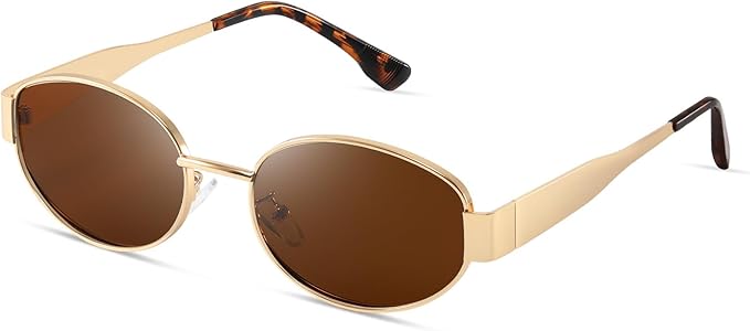Women's Retro Sunglasses - Classic Trendy Polarized Sun Glasses UV400 Protection Fashion Eyewear