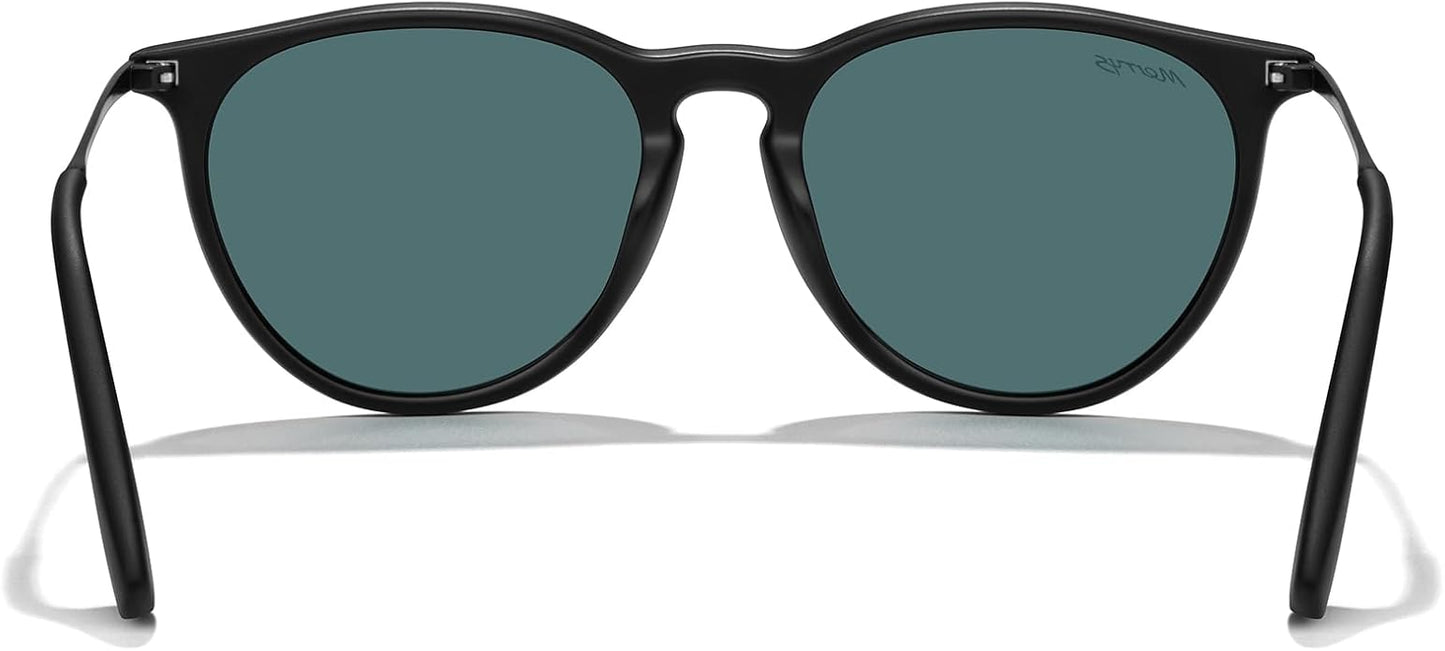 MERRY'S Vintage Polarized Sunglasses for Women Men Retro Round Mirrored Lens Sun glasses UV400