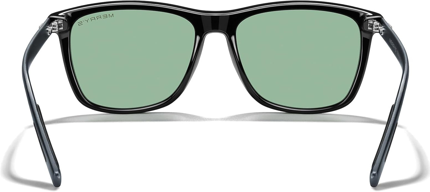 MERRY'S Unisex Polarized Aluminum Sunglasses Vintage Sun Glasses For Men/Women S8286
