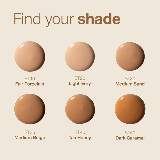Palladio Skin Tint with Aloe, Niacinamide and Hyaluronic Acid, Sheer to Medium Coverage, Glowy Finish, Brightening and Blurring Lightweight Foundation Makeup (Medium Sand)