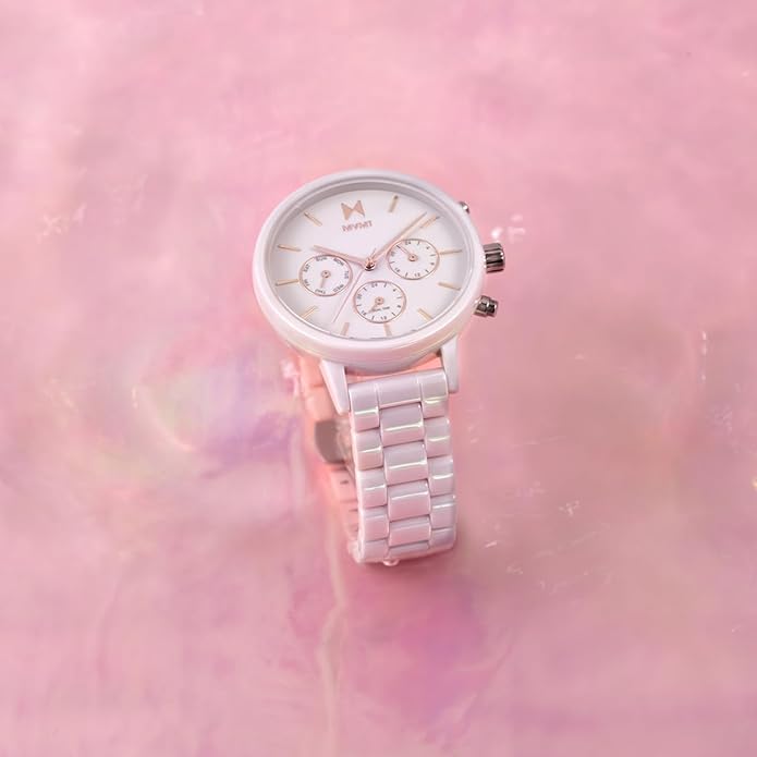MVMT Nova - Dual Timezone Women’s Wristwatch - Minimalist Dress Watch for Women - 3 ATM/30 Meters Water-Resistant Timepiece - Stainless Steel Analog Women’s Watch with Interchangeable Bands - 38mm
