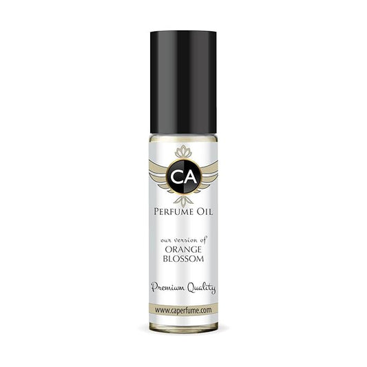 CA Perfume Impression of Orange Blossom Unisex Fragrance Oil Floral Scent Long Lasting Perfumes for Women & Men Travel Size TSA Ready Mini Parfum Body Oil Roll-on 0.33 Fl Oz 10ml