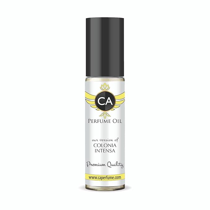 CA Perfume Impression of Colonia Intensa for Men Perfume Oil Woody Scent Long Lasting Cologne for Men Travel Size TSA Ready Mini Parfum Body Oil Roll-on 0.33 Fl Oz 10ml