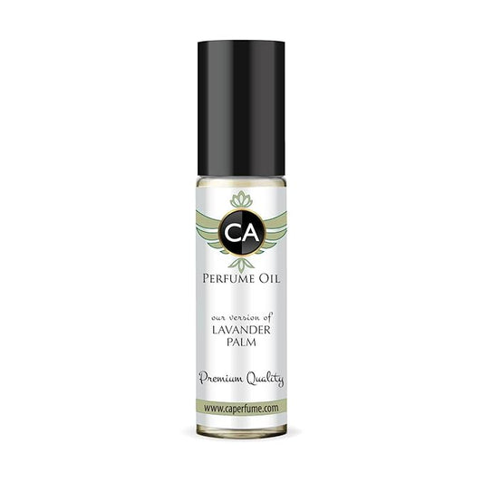 CA Perfume Impression of Lavander Palm Unisex Fragrance Oil Aromatic Scent Long Lasting Perfumes for Women & Men Travel Size TSA Ready Mini Parfum Body Oil Roll-on 0.33 Fl Oz 10ml