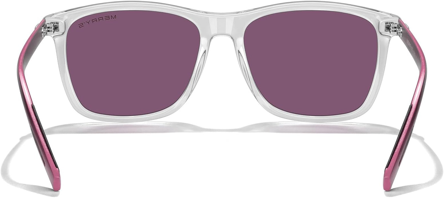 MERRY'S Unisex Polarized Aluminum Sunglasses Vintage Sun Glasses For Men/Women S8286