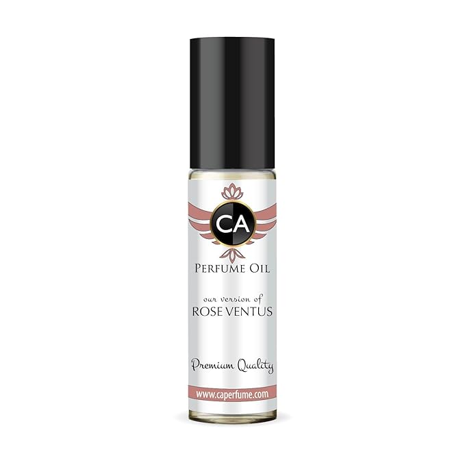 CA Perfume Impression of Rose Ventus for Women Fragrance Oil Floral Scent Long Lasting Perfumes for Women Travel Size TSA Ready Mini Parfum Body Oil Roll-on 0.33 Fl Oz 10ml