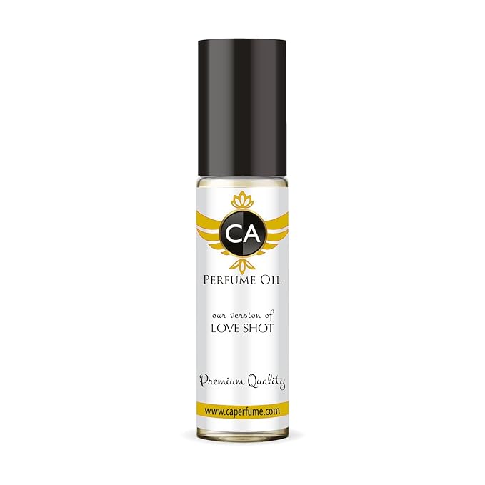 CA Perfume Impression of Love Shot for Women Fragrance Oil Chypre Fruity Scent Long Lasting Perfumes for Women Travel Size TSA Ready Mini Parfum Body Oil Roll-on 0.33 Fl Oz 10ml