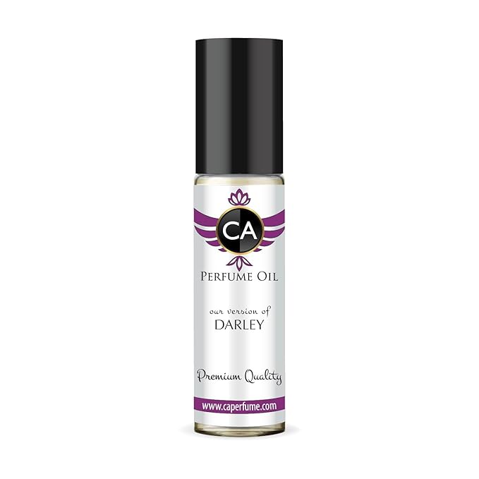 CA Perfume Impression of Darley for Men Fragrance Oil Amber Fougere Scent Long Lasting Cologne for Men Travel Size TSA Ready Mini Parfum Body Oil Roll-on 0.33 Fl Oz 10ml