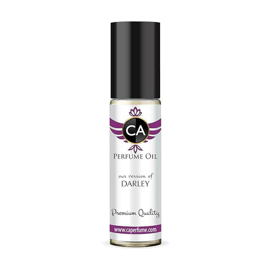 CA Perfume Impression of Darley for Men Fragrance Oil Amber Fougere Scent Long Lasting Cologne for Men Travel Size TSA Ready Mini Parfum Body Oil Roll-on 0.33 Fl Oz 10ml