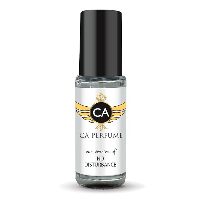 CA Perfume Impression of No Disturbance for Women Fragrance Oil Floral Scent Long Lasting Perfumes for Women Travel Size TSA Ready Mini Parfum Body Oil Roll-on 0.14 Fl Oz 4ml