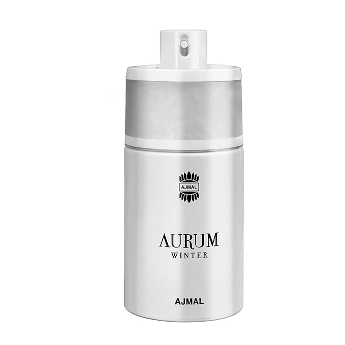 Ajmal Aurum Winter Eau de Parfum for Women, 2.5 fl oz / 75 ml, Warm Floral Sweet Winter Fragrance, Long Lasting Women’s Perfume, Made in Dubai
