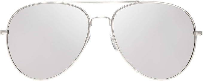 The Fresh Classic Aviator Frame Light Color Lens XL Oversized Sunglasses Gift Box