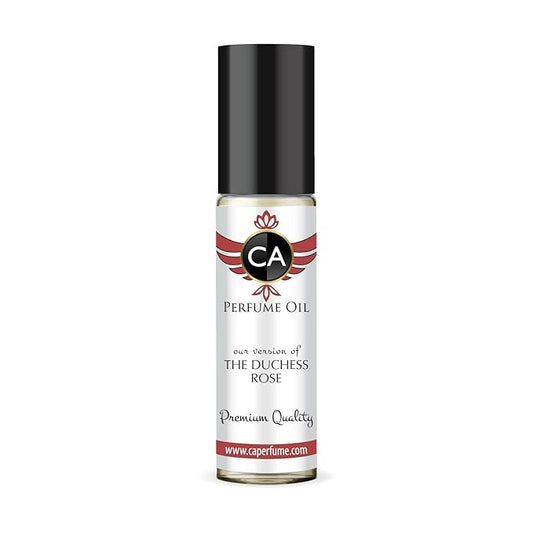 CA Perfume Impression of The Duchess Rose for Women Fragrance Oil Amber Floral Scent Long Lasting Perfumes for Women Travel Size TSA Ready Mini Parfum Body Oil Roll-on 0.33 Fl Oz 10ml